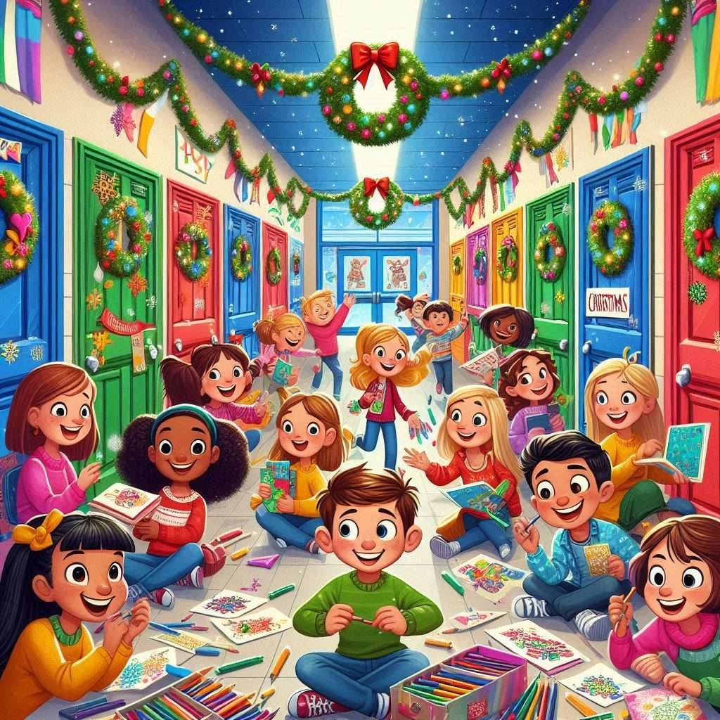 Concursos de Decoración de Puertas y de Tarjetas Navideñas